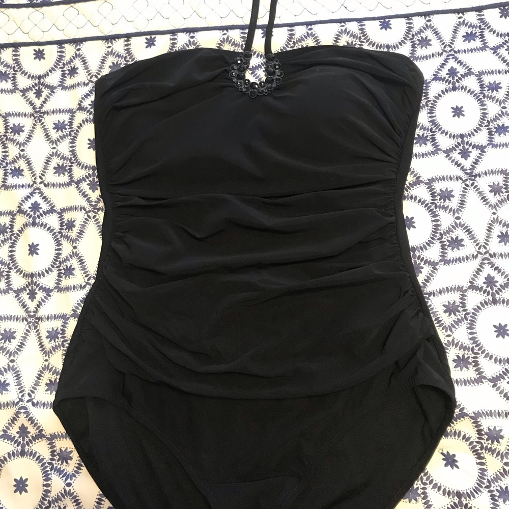 Black bathing suit